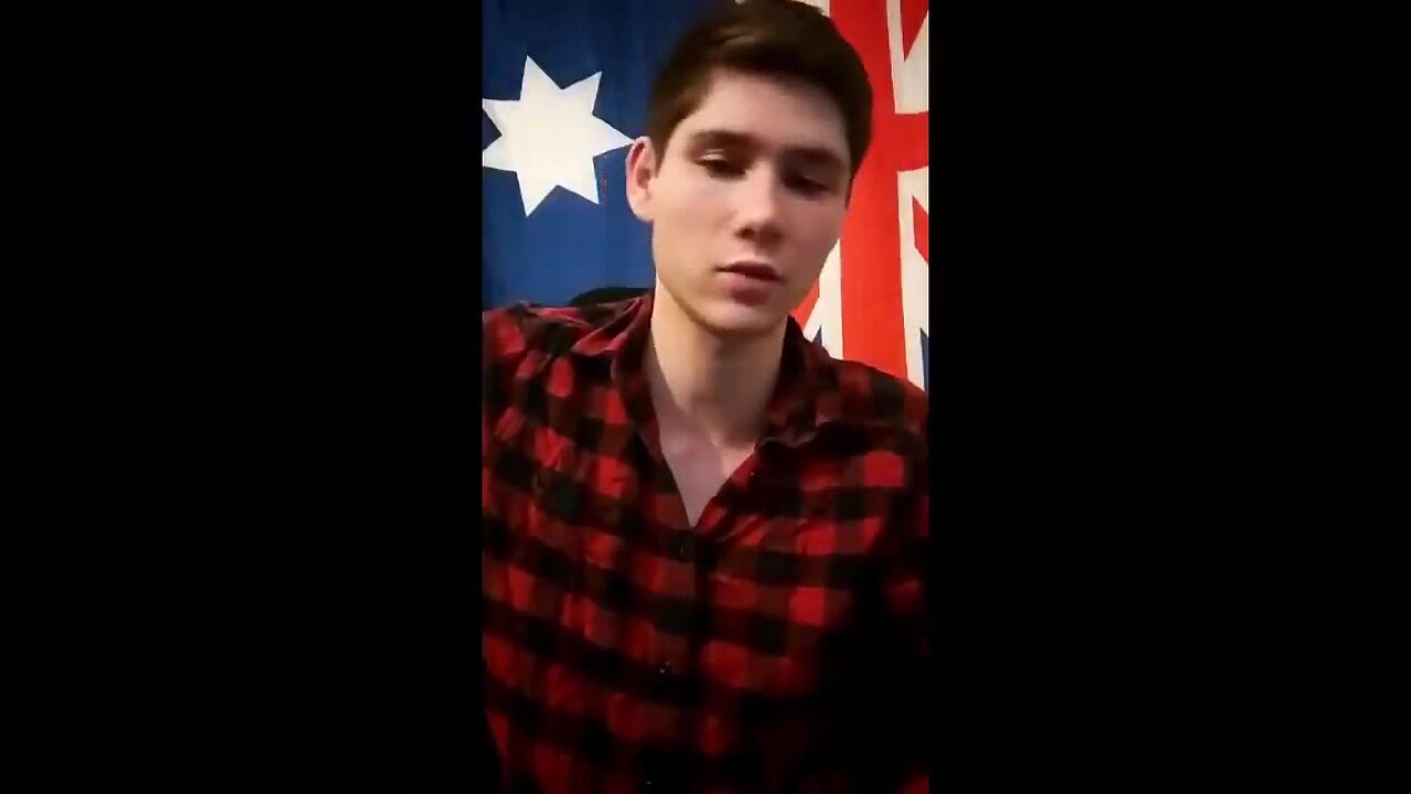 Australian young white man persecuted for telling the TRUTH