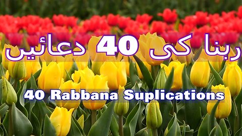 40 Rabbana Duas