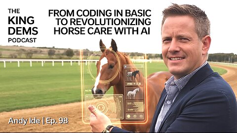 From Coding in BASIC to Revolutionizing Horse Care with AI | Andy Ide | Ep. 98
