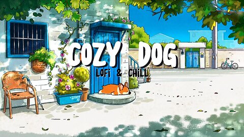 feel peaceful and relax 🍀 lofi music [study/work] 🐶 lofi dog ☕ lofi coffee