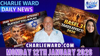 CHARLIE WARD DAILY NEWS WITH CHARLIE WARD & DREW DEMI MONDAY 12TH JANUARY 2026