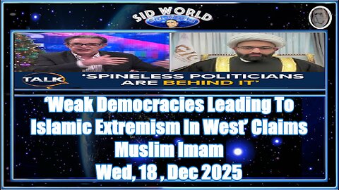 ‘Weak Democracies Leading To Islamic Extremism In West’ Claims Muslim Imam