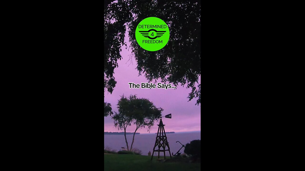 The Bible Says...
