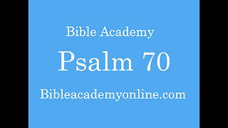 Psalm 70