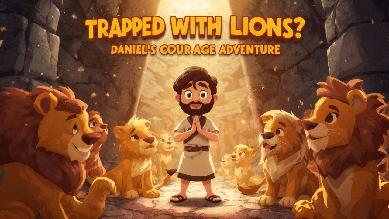 🦁 Trapped with Lions?! Daniel’s Courage Adventure!