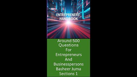 Entrepreneurs Quick Book- 01 of 10
