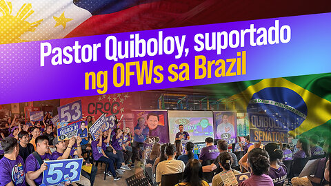 PASTOR QUIBOLOY, SUPORTADO NG OFWs SA BRAZIL