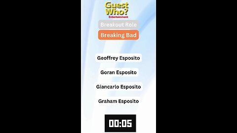 Guest This Actor #280 Like A Quick Quiz? | Breaking Bad