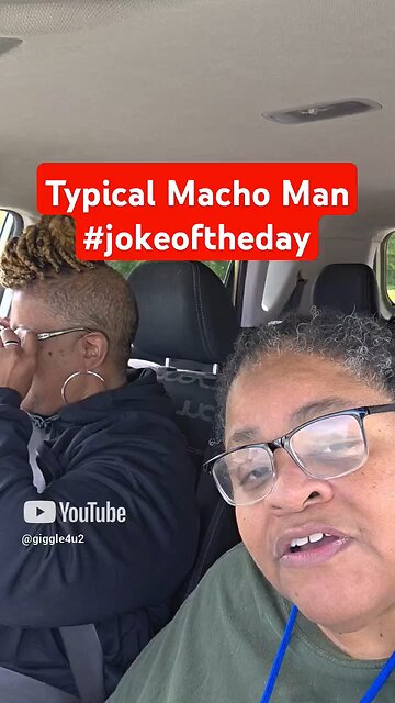 Typical Macho Man #jokeoftheday