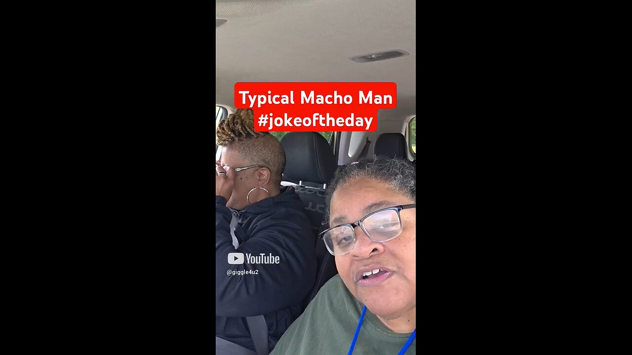 Typical Macho Man #jokeoftheday