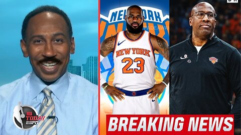 Stephen A. Reacts: Knicks Hire Mike Brown — Could LeBron James Join New York? | ESPN SC