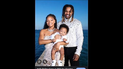 DDG AND HALLE BAILEY MESS