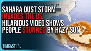 Sahara Dust Storm INVADES The US, HILARIOUS VIDEO Shows People STUNNED By Haze Affected Sun