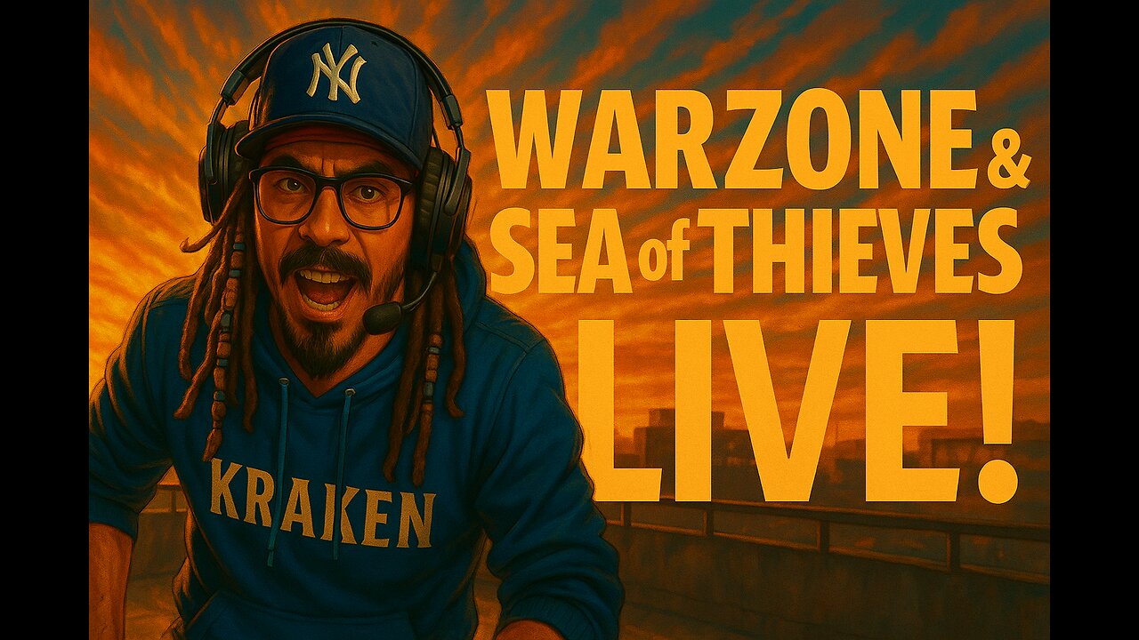 HIGH-STAKES MAYHEM WITH JOHNNY DROP | Warzone & Sea of Thieves LIVE!