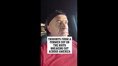 Why This Rioting Is Happening