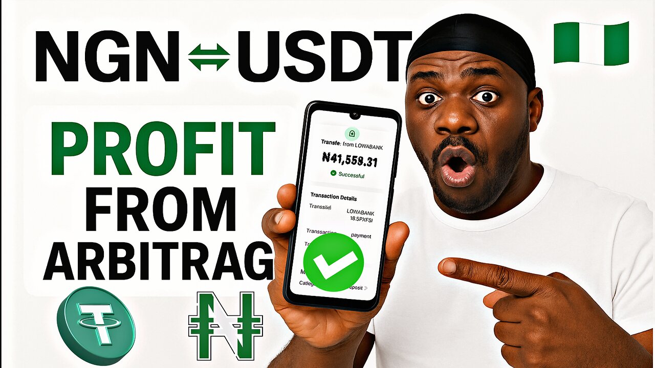 How I Profit from NGN/USDT Arbitrage | A Low-Risk Crypto Strategy in Nigeria