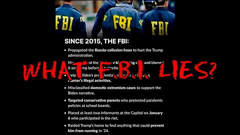 BZ's Saloon, 08.26.25: What FBI Lies?