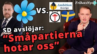 Mattias Karlsson (SD) råkar avslöja att småpartierna hotar SD - Tor-Björn Richthoff Änglasjö