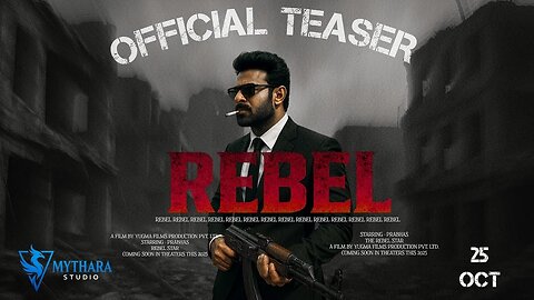 REBEL - Official Teaser | Prabhas | Allu Arjun | Dave Bautista | Ana de Armas