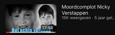 Moordcomplot Nicky Verstappen