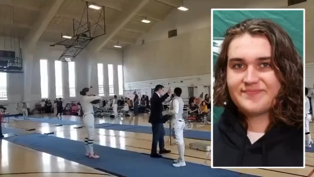 Female Fencer Refuses to Fight Man