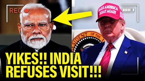 FURIOUS India REBUKES Trump and CANCELS VISIT