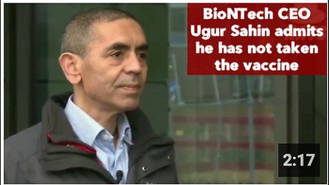 "BioNTech CEO, Ugur Sahin, Yet to Receive His Company's Vaccine"