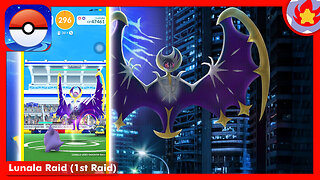 Lunala Raid (1st Raid) | Pokemon GO