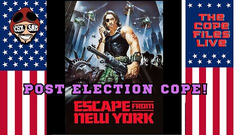 Thursday Night Cope! NYC Exodus Begins. Escape From New York Cope.