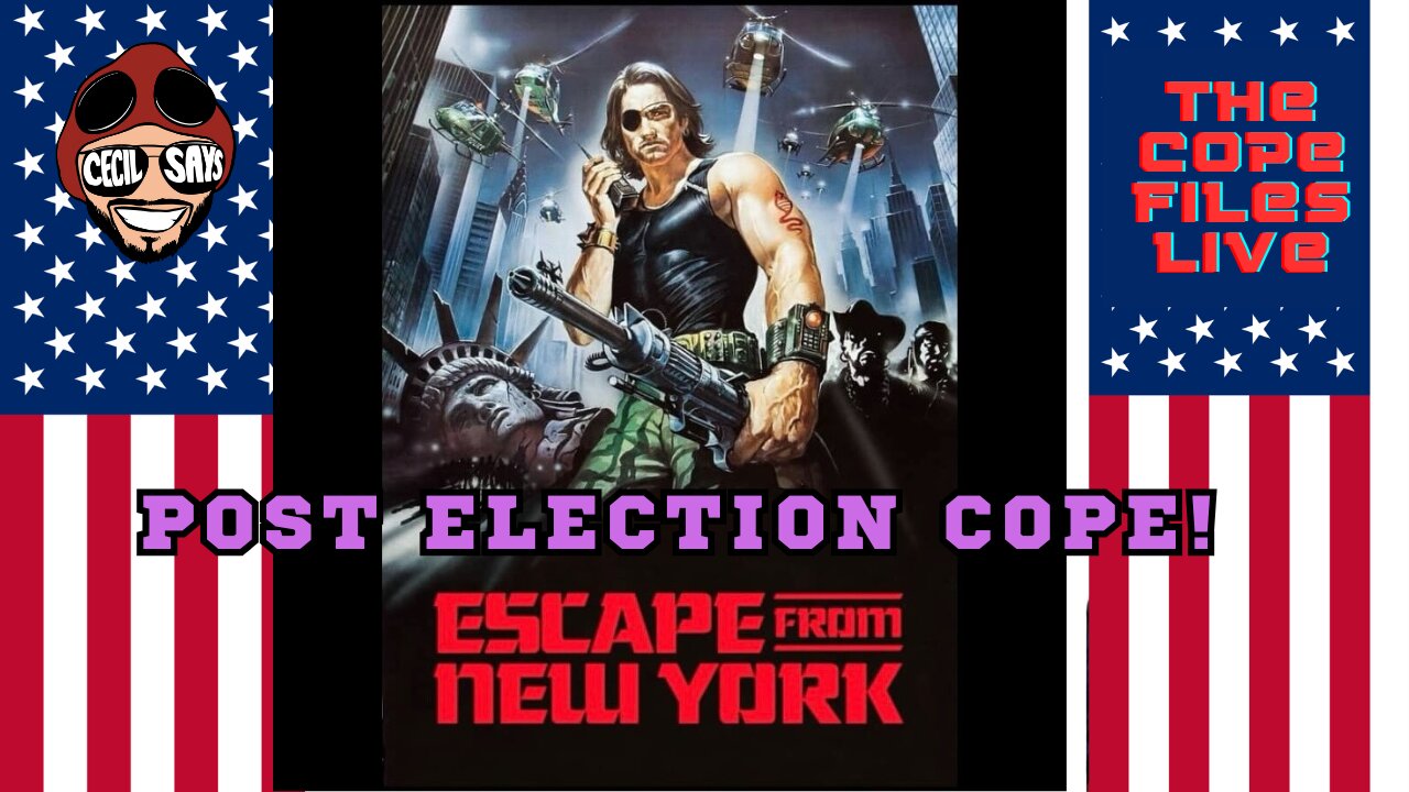 Thursday Night Cope! NYC Exodus Begins. Escape From New York Cope.