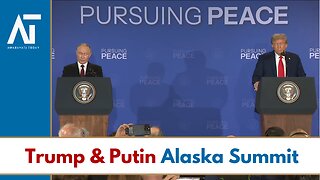 Trump & Putin Alaska Summit Press Meet on Ukraine War | USA-Russia | Amaravati Today