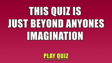 Hard Trivia Quiz