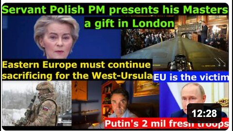 Poland is England's Vassal | Putin's new 2mil Troops | Theory of inversion | West still uses E. Europe.