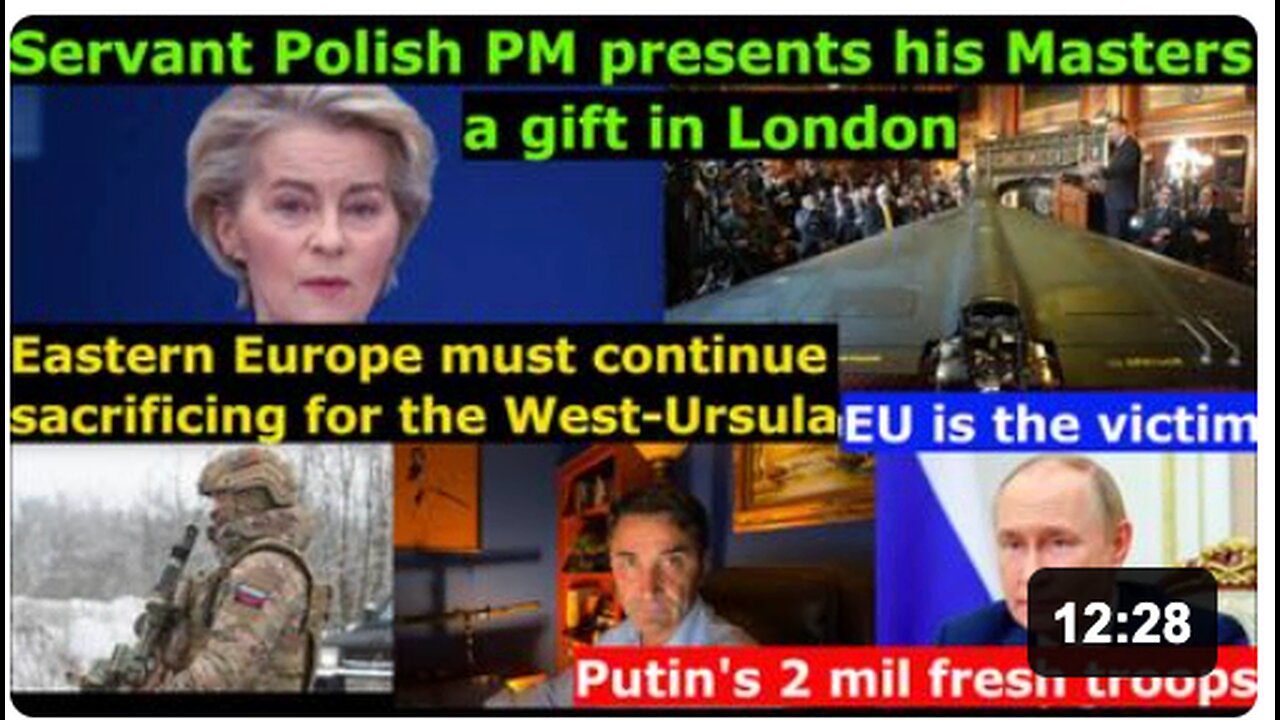 Poland is England's Vassal | Putin's new 2mil Troops | Theory of inversion | West still uses E. Europe.