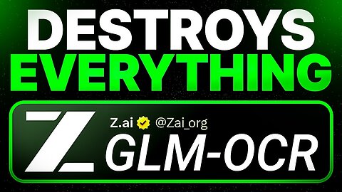 NEW GLM OCR Update is INSANE!