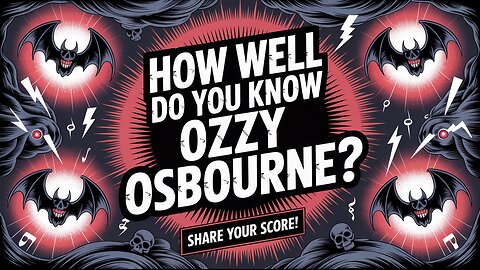 How well do you know Ozzy?