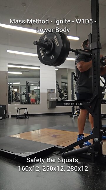 Mass Method - Ignite - W1D5 - Lower Body