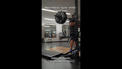 Mass Method - Ignite - W1D5 - Lower Body