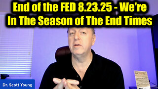 End of the FED. 8-22-25-AT-2PM-CST-35T-EST #TRUTH