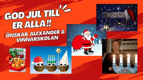 God jul till er alla!