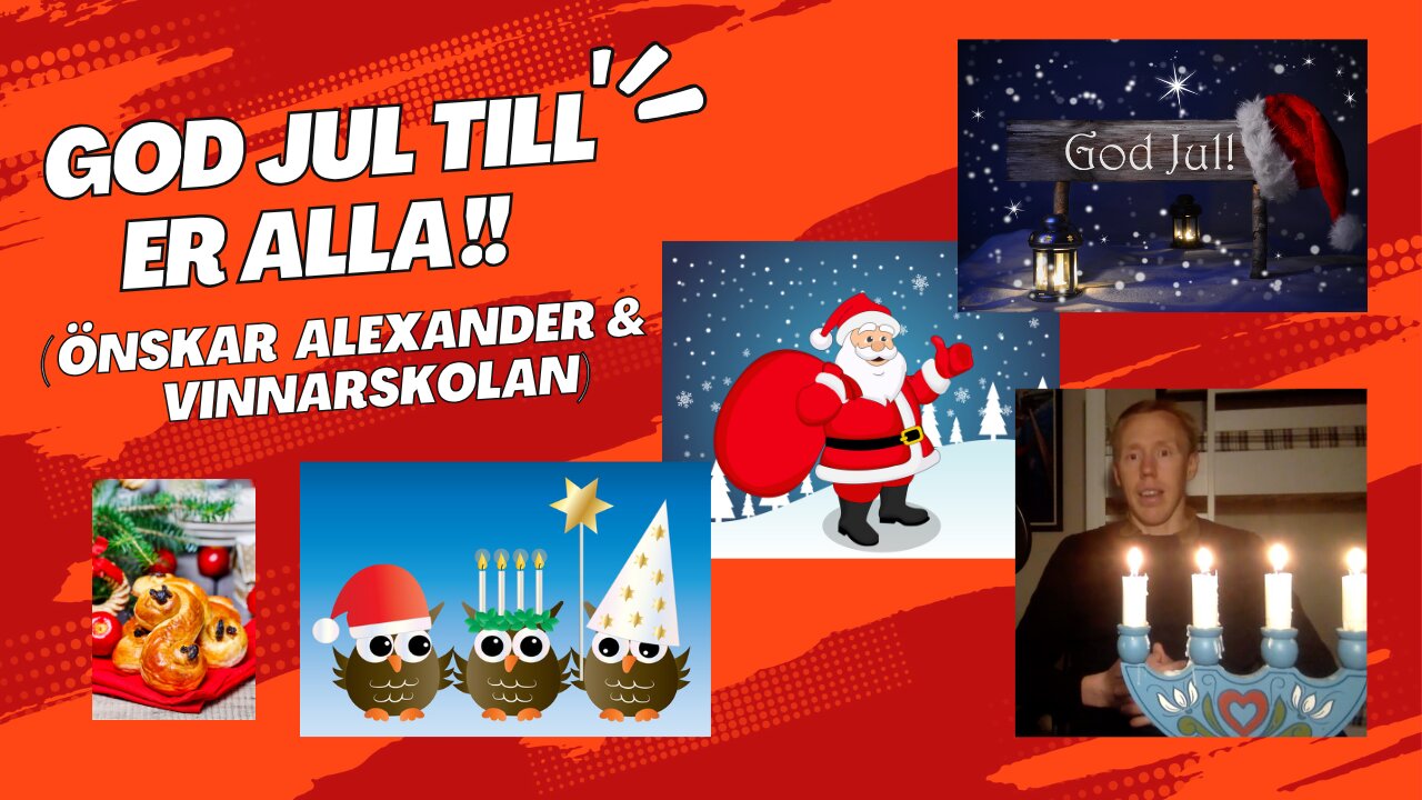God jul till er alla!