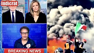 Funny - Democrats In Split Screen Saying LA Riots Are Peaceful