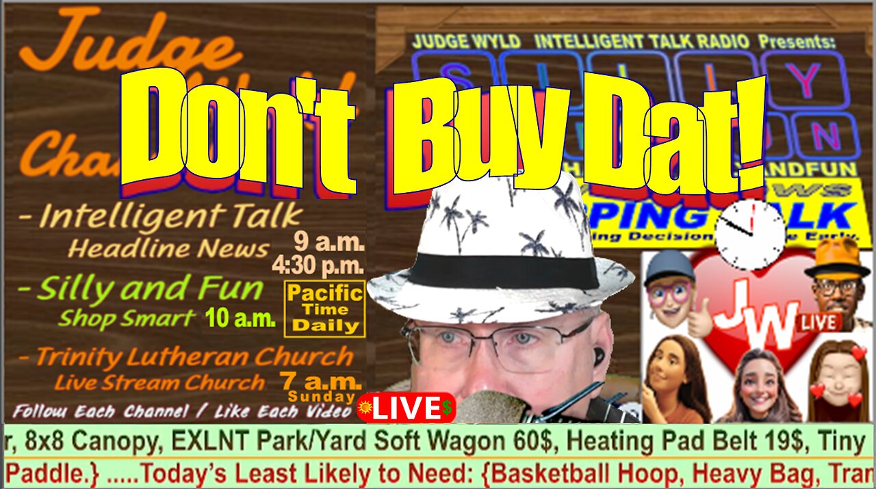 Live Stream Humorous Smart Shopping Advice Monday 20250804 Best Item vs Price Today's Talk-Deals!