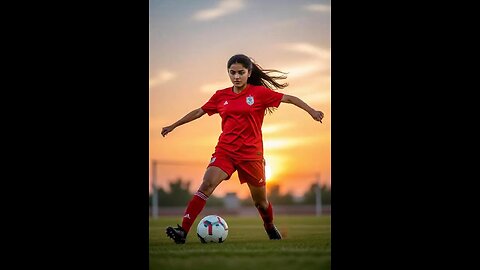 Football girl