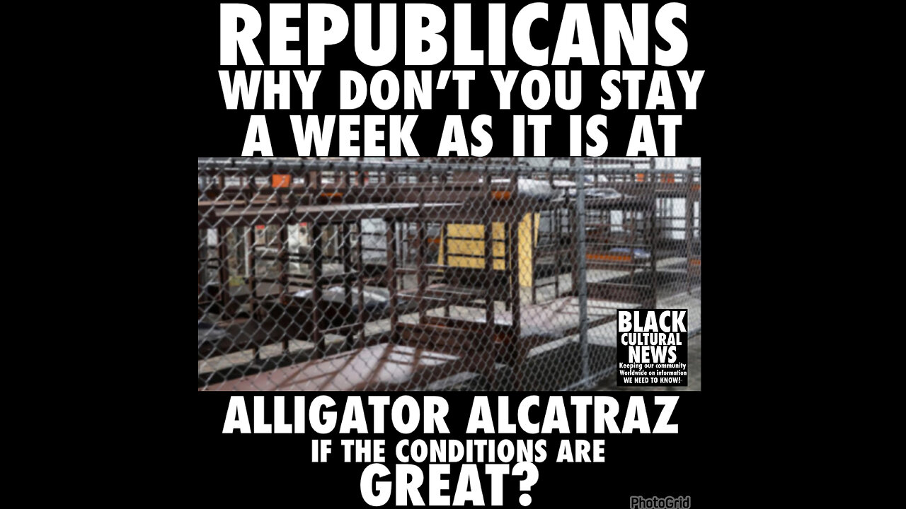 BCN #164 Alligator Alcatraz is a Concentration Camp.