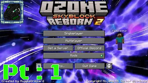 Ozone Skyblock Reborn 2 Pt 1 {Starting something big, once again}