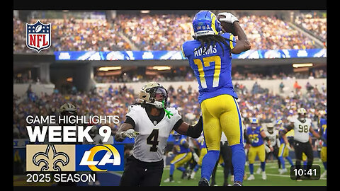 New Orleans Saints vs Los Angeles Rams highlights