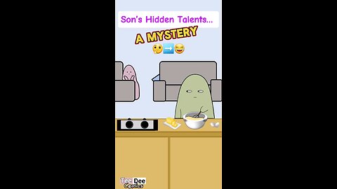 “Son’s Hidden Talents… A Mystery 🤔➡️😂” #shorts #funny #animation