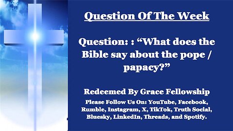 Question Of The Week