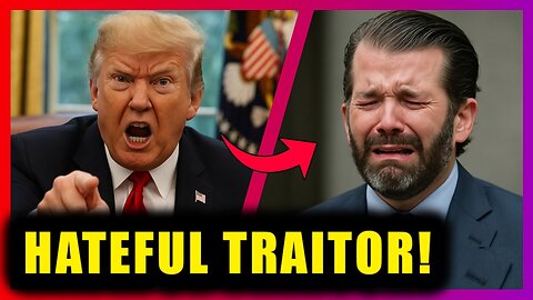 Trump GOES MAD as his son publicly endorses Democrats live on 'THE VIEW'